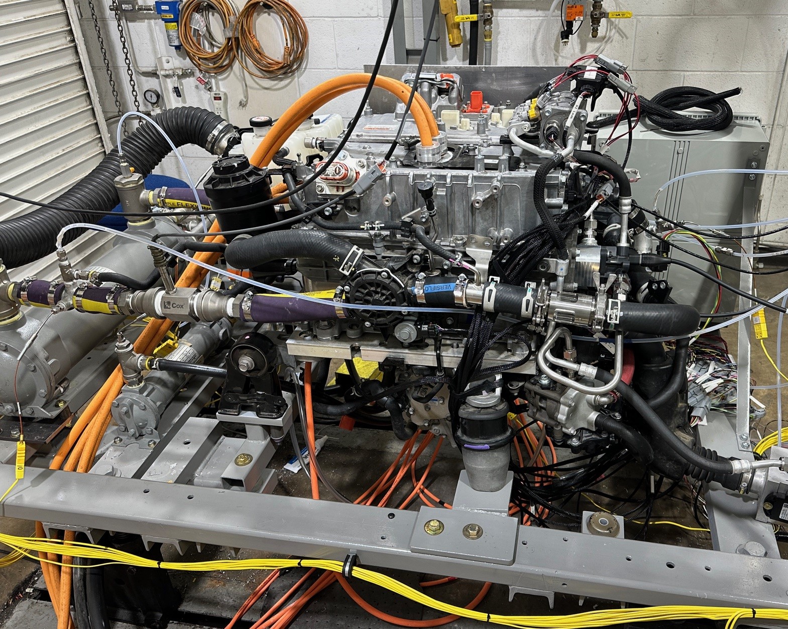 Figure 1: Mirai Fuel Cell System Installed in Test Cell