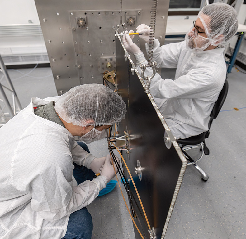 SwRI engineers in lab working on PaSTA