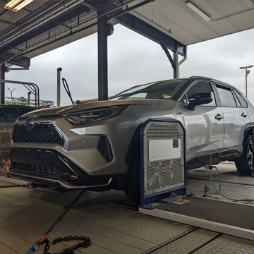 Toyota RAV4 Prime Hybrid Under Test at D08 4WD MAD