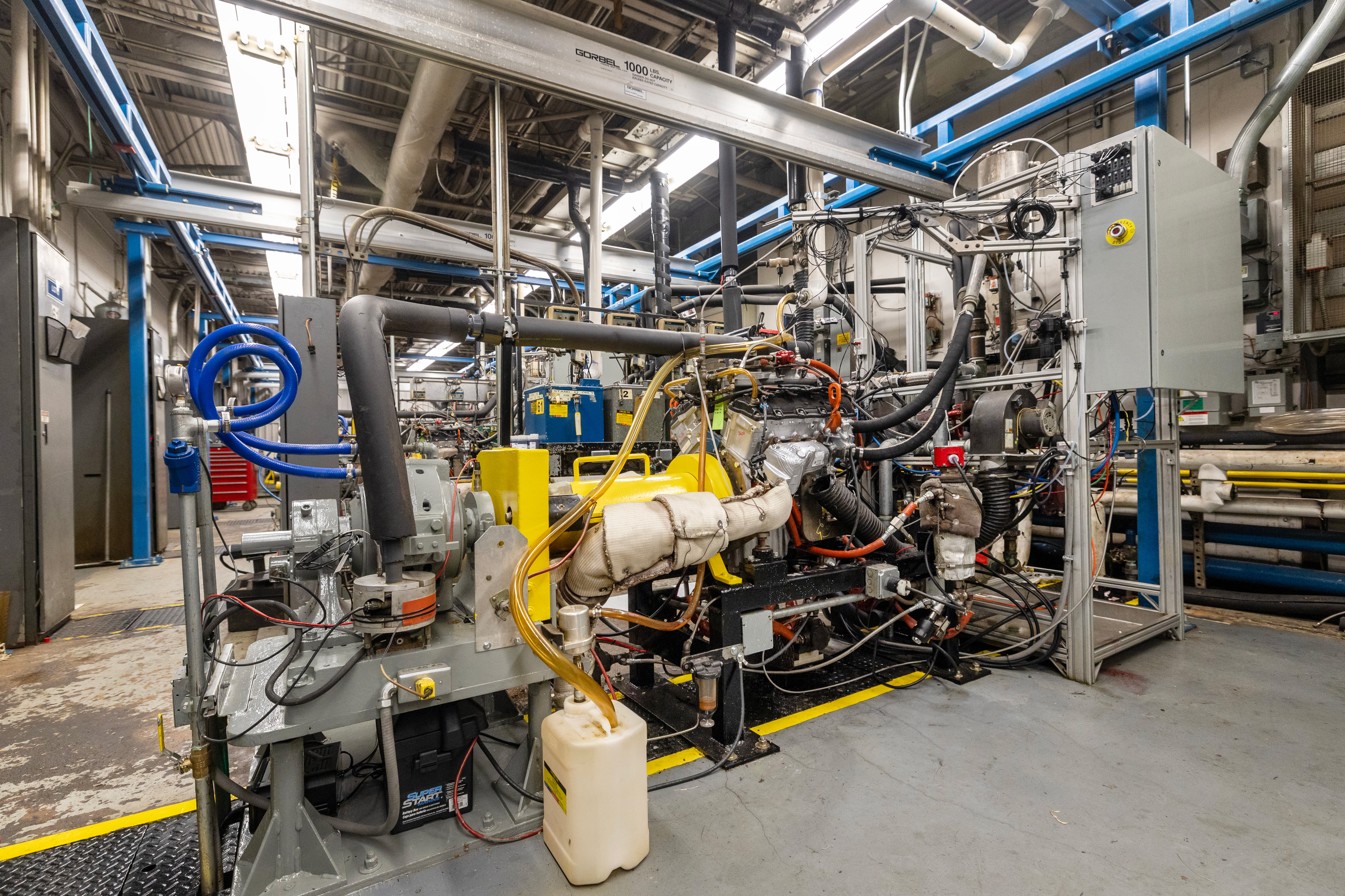 Sequence VI test stand at SwRI 