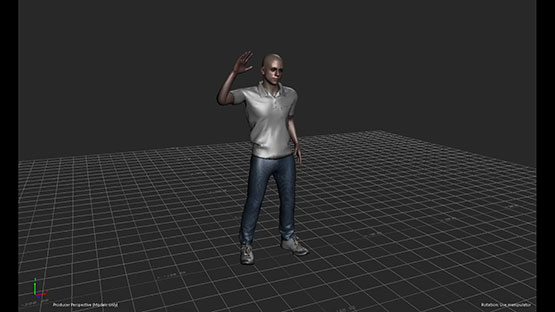 3D model captured from real image.