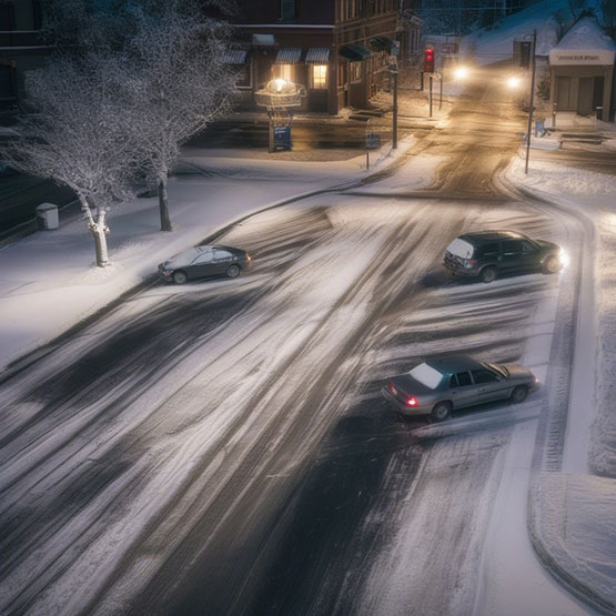 High-angle camera view of scene transformed by SDXL.