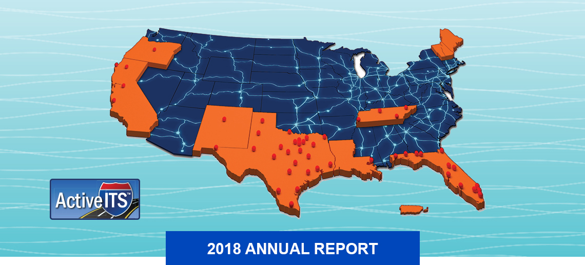 Map of states using Active ITS