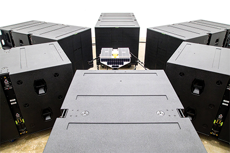 Aerospace acoustic test chamber