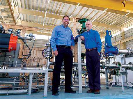 Dr. Tim Allison and Shane Siebenaler standing next to each other.