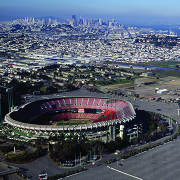 Candlestick Park aerial