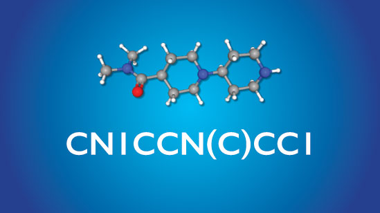 Molecule structure from GAMES LLM