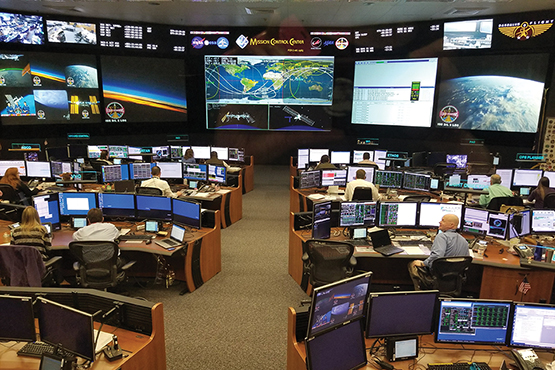 International Space Station Mission Control Center