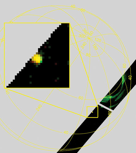 Enlargement of the area studied by Juno’s UVS instrument