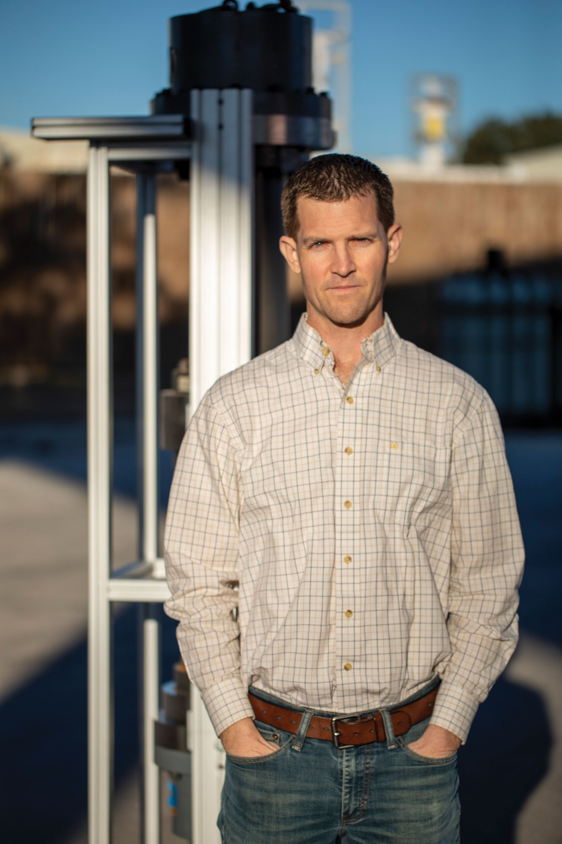 Portrait of Buddy Broerman in front of LMRC