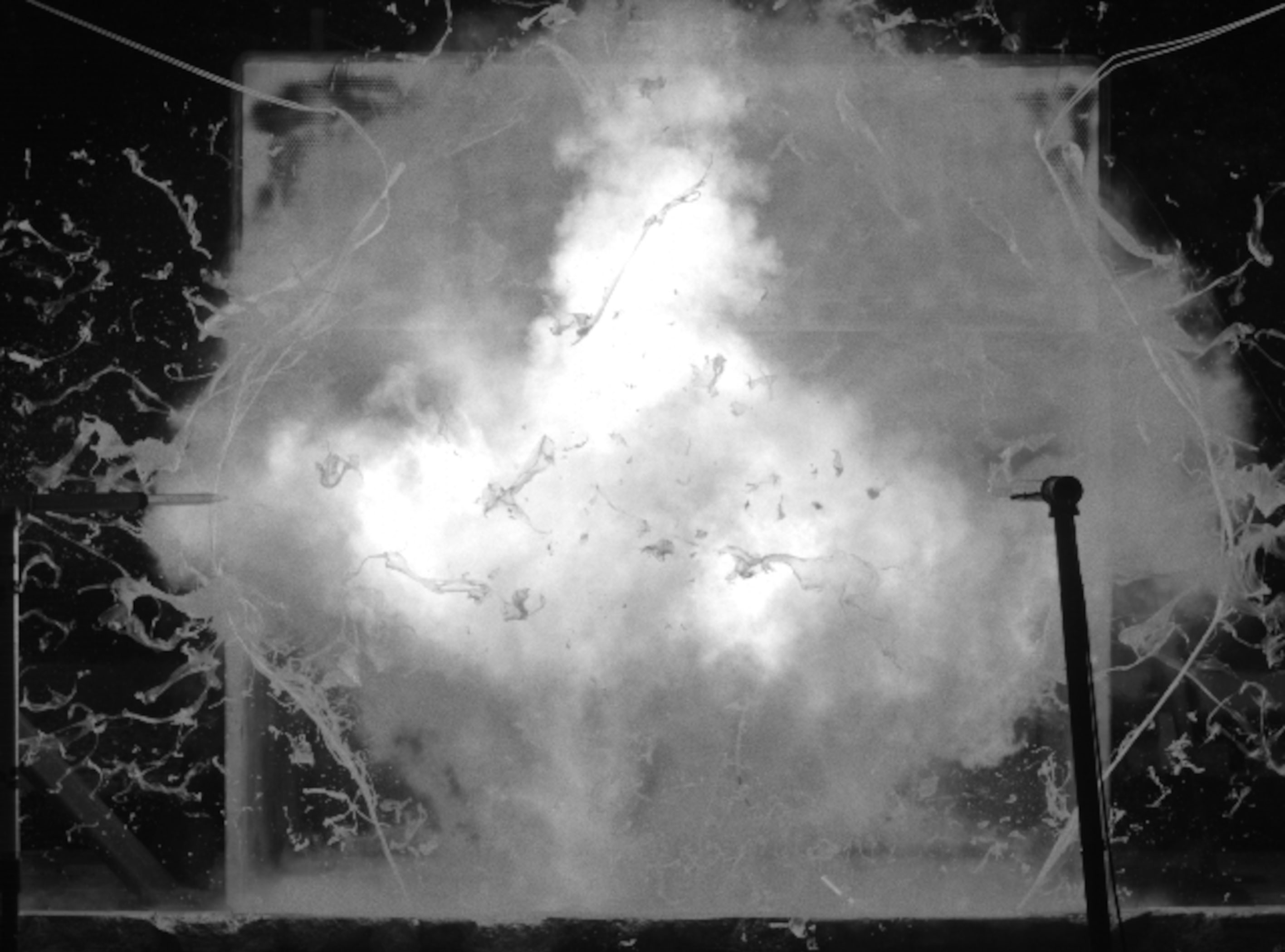 Hydrogen explosion test