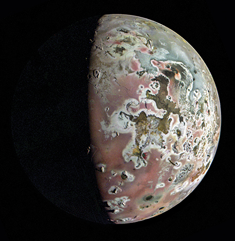 Jupiter’s volcanic moon Io