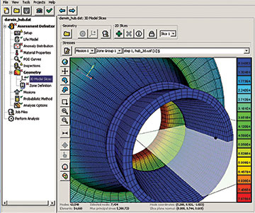 Screenshot of DARWIN software tool