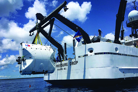 Deep ocean submarine Deep ocean submarine