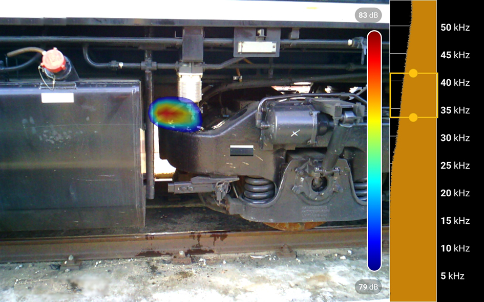 SwRI-developed system detects air leaks on moving trains