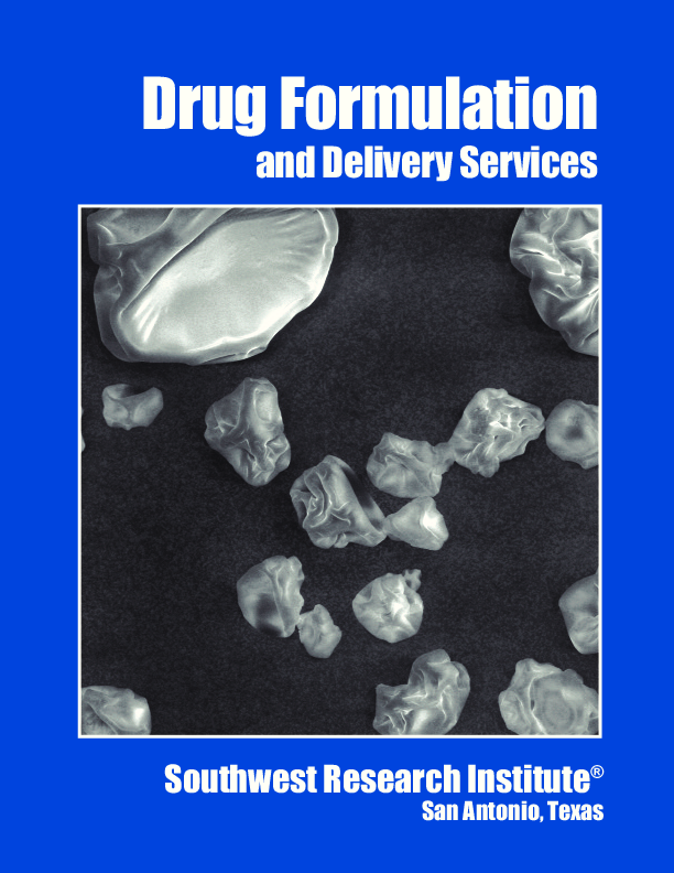 Go to Drug Formulation and Delivery Services Brochure
