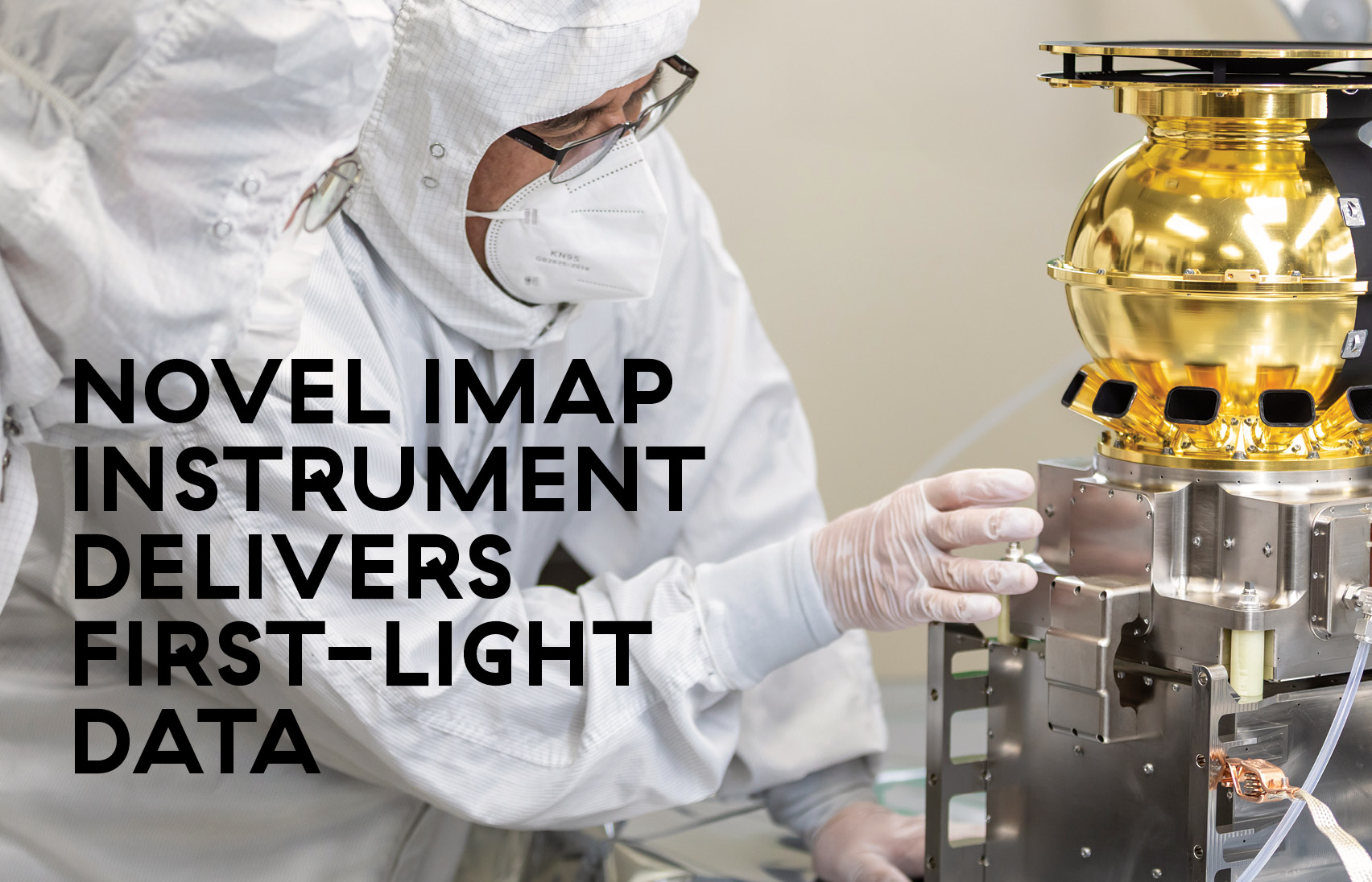 Go to Technology Today Magazine article: Novel IMAP Instrument Delivers First-Light Data