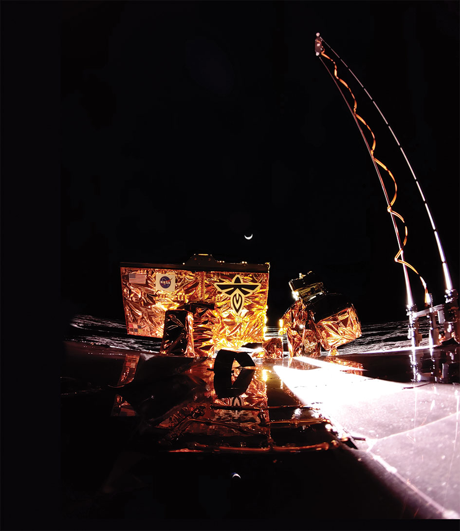 A photo of the LMS magnetometer.