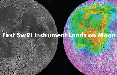 Go to Technology Today Magazine Summer 2025 article: First SwRI Instrument Lands on Moon