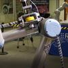 powered rollers dress pack cables that go to the robot tool flange