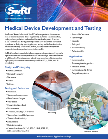 Go to Medical Device Development and Testing