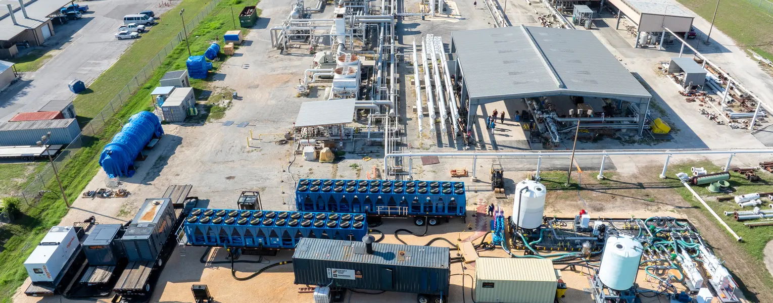 Aerial view of Heat Exchanger
