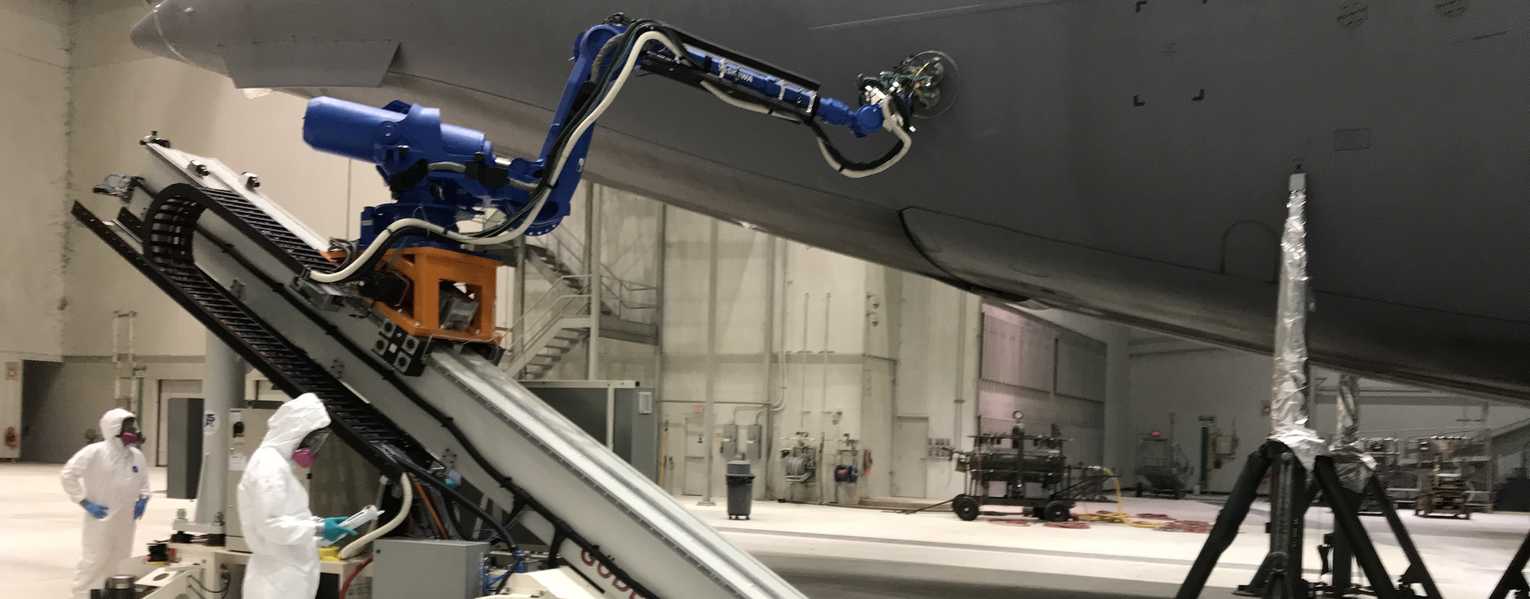 Aircraft sustainment robotics
