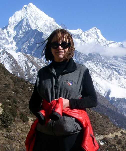 Catherine Nixon Cooke, re-traced Slick’s yeti expedition in Nepal in 2001