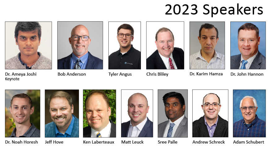 Collage of speakers for 2023 LCATS