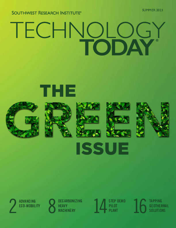 Technology Today Summer 2023 magazine cover