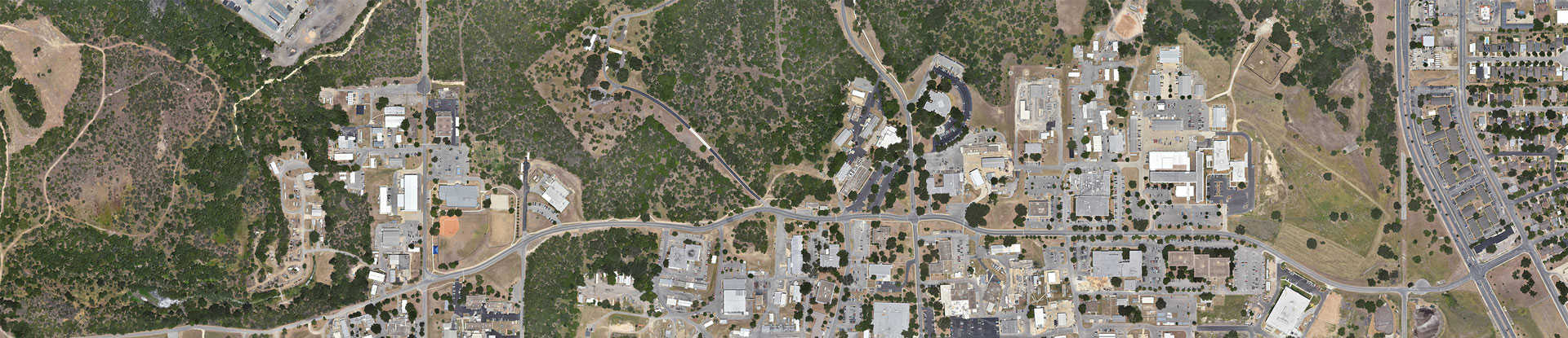 aerial image of SwRI