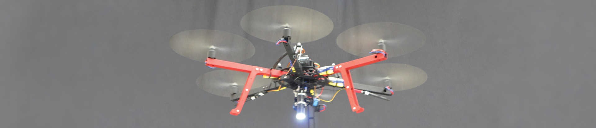 UAS hovering with laser near photovoltaic cell
