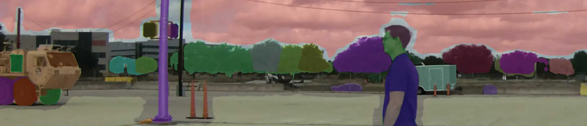 Example of artificial intelligence/machine learning algorithms to sensor data to allow automated driving systems to detect objects and better understand the environment