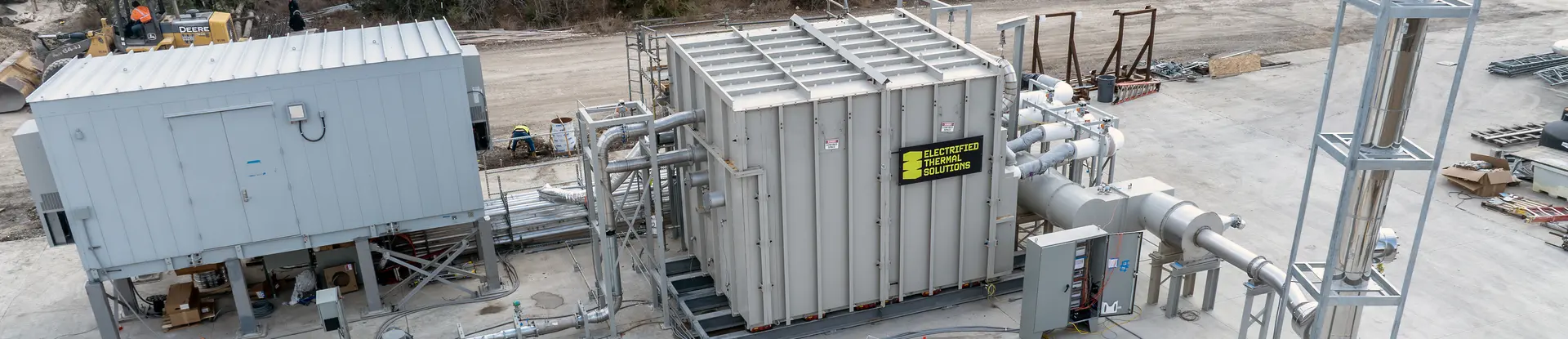 The Joule Hive™ Thermal Battery at SwRI on a dark day
