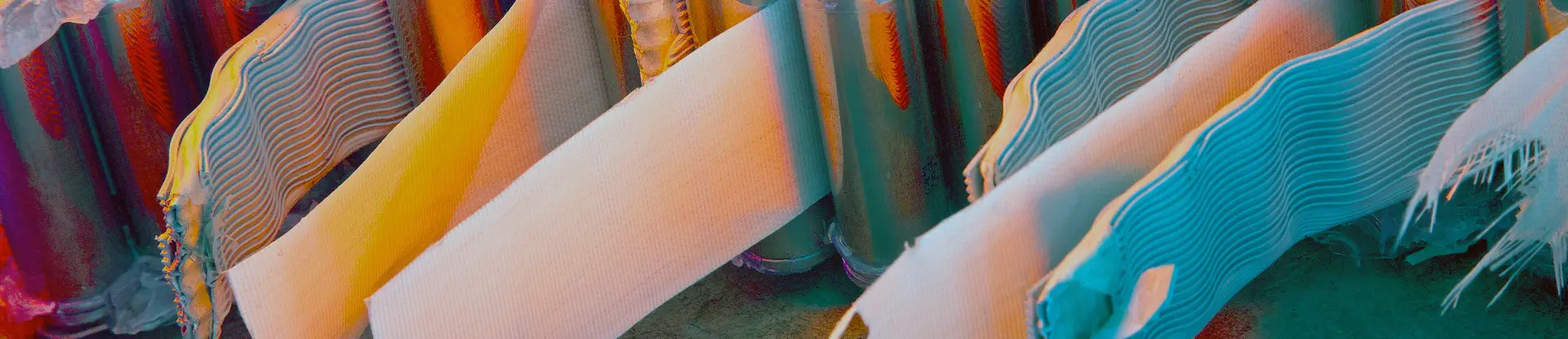 Batch of silver batteries being tested