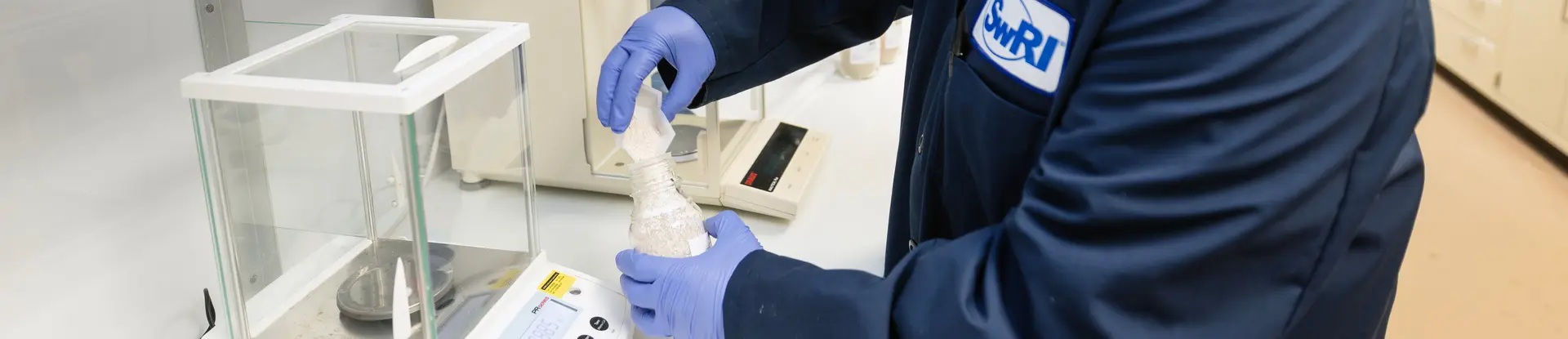 Scientist scales manufacturing process for antidotes in a lab