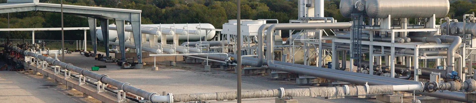 Photo of the Metering Research Facility at dawn