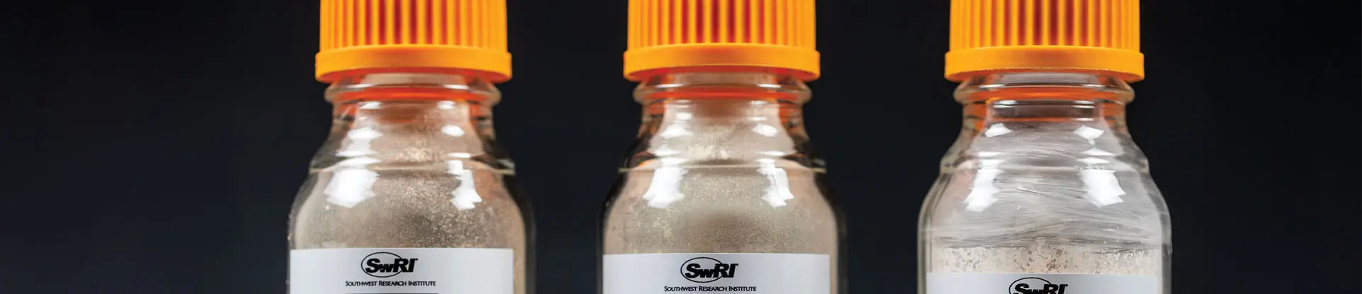 Three bottles of oxime antidotes.