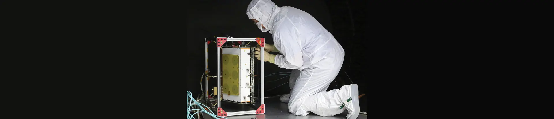 Preparing CYGNSS microsatellite for testing