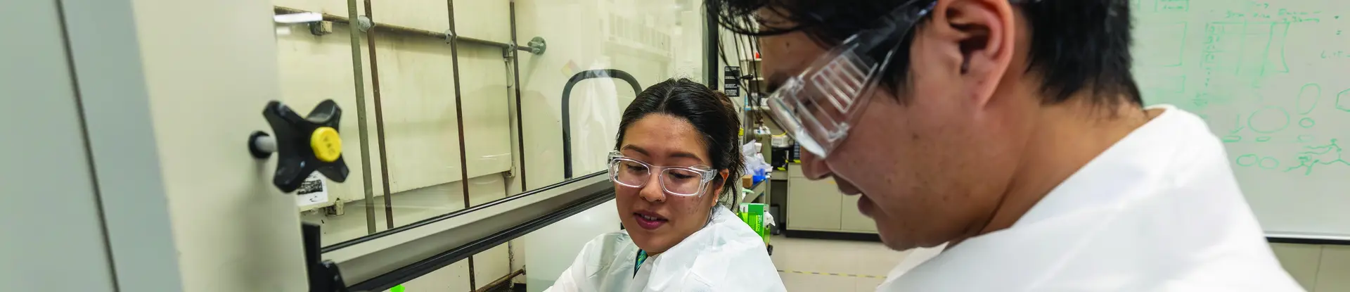 Dr. Kah-Chung Leong, right, Southwest Research Institute Scientist Jasmine Jaramillo, left, will develop an intranasal delivery system for oxytocin 