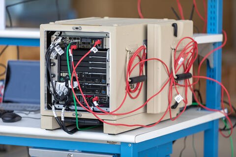 Close up of the HPE 5G Core