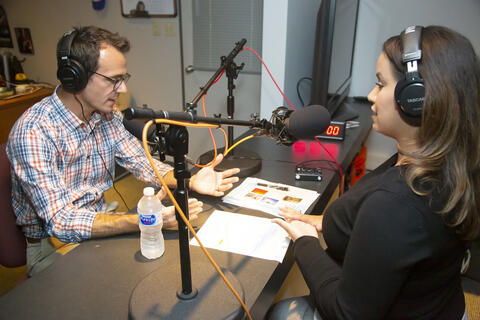 SwRI robotics expert Matt Robinson tells Lisa Peña that everything manufactured today has been touched by a robot.