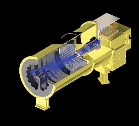 artist rendering of Space Weather Solar Coronagraph (SwSCOR)