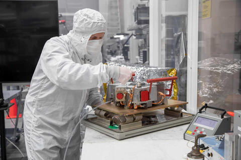 Engineer with SwRI’s Europa Clipper Ultraviolet Spectrograph (UVS) instrument