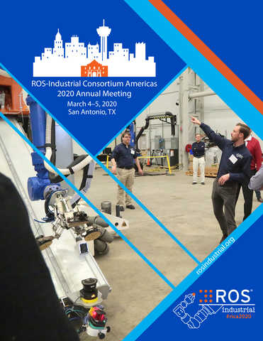 ROS-Industrial Consortium Americas 2020 Annual Meeting program cover