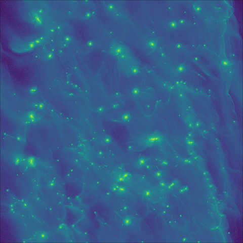 3D simulation of streaming instability model for planet formation