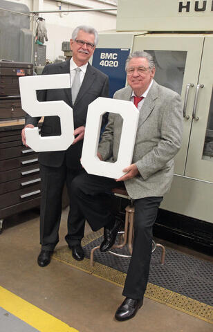 Image: Hal King and John Bonewald