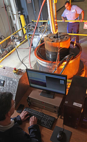 SwRI has added five, 13-inch-diameter chambers in its Ocean Simulation Laboratory for deep water simulation testing.