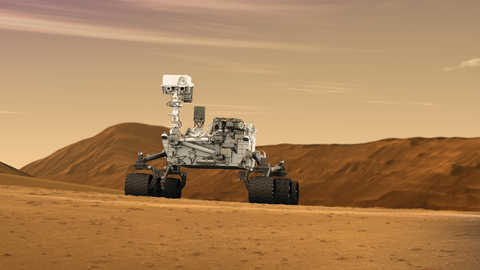 On August 6, Curiosity, NASA's car-sized rove