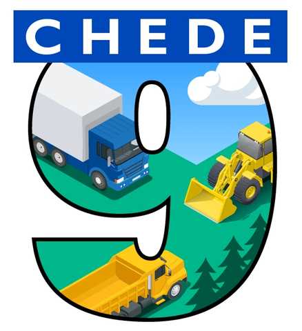 Graphic of the CHEDE-9 logo